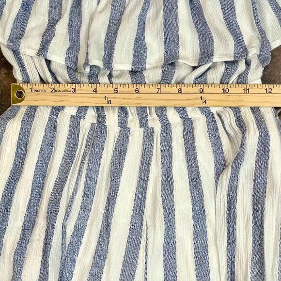 Favlux Fashion Striped Dress Jumpsuit Medium - Picture 9 of 11